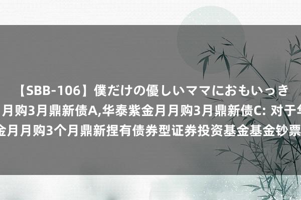 【SBB-106】僕だけの優しいママにおもいっきり甘えたい 华泰紫金月月购3月鼎新债A,华泰紫金月月购3月鼎新债C: 对于华泰紫金月月购3个月鼎新捏有债券型证券投资基金基金钞票净值低于5000万元的请示性公告